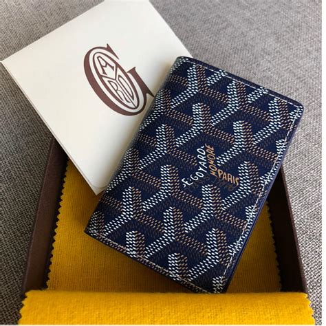 black and blue goyard walle|Wallets .